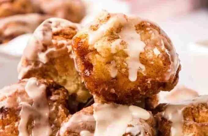 Delicious Cinnamon Dough Balls in Calgary Calzones Wings & Salad, Calgary, AB